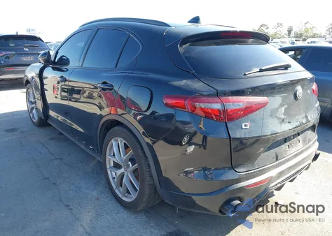 2018 Alfa Romeo Stelvio Ti Sport Awd z USA, uszkodzony, nr VIN ZASFAKNNXJ7B73323